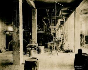 Asbestos talc mine - inside Carbola talc mine